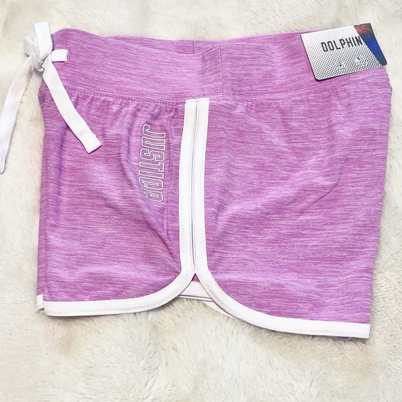 New Girl’s Justice Moisture Wicking Dolphin Shorts - Picture 7 of 8